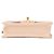 CHANEL - Borsa a tracolla Pearl verticale Chanel in pelle liscia rosa e perle bianche - vista 4