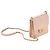 CHANEL - Borsa a tracolla Pearl verticale Chanel in pelle liscia rosa e perle bianche - vista 5