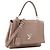 LOUIS VUITTON - Borsa a Spalla Lockme II Louis Vuitton in pelle grigia granulata Beige - vista 2