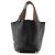 HERMÈS - Borsa Picotin 18 in Pelle Clemence Nera Nero - vista 3