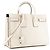 SAINT LAURENT - Borsa Sac de Jour Small Saint Laurent in pelle grana beige - vista 2