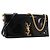 SAINT LAURENT - Borsa a Spalla Kate Saint Laurent in Pelle Verniciata Nera Nero - vista 2
