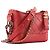 CHANEL - Borsa a Spalla Gabrielle Mini Chanel in Pelle Rossa Rosso - vista 2