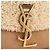 SAINT LAURENT - Borsa a tracolla Kaia Saint Laurent in shearling e camoscio marrone - vista 5
