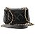 CHANEL - Borsa a tracolla Color Match Chanel in pelle liscia nera Nero - vista 3