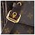 LOUIS VUITTON - Borsa a tracolla Métis Louis Vuitton in tela monogrammed Marrone - vista 7