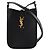SAINT LAURENT - Borsa a Spalla Verticale 5 a 7 in Pelle Nera Nero