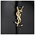 SAINT LAURENT - Borsa a Spalla Verticale 5 a 7 in Pelle Nera Nero - vista 5