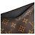 LOUIS VUITTON - Borsa a tracolla Pallas Louis Vuitton in tela monogrammata e pelle nera Marrone - vista 5