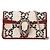 GUCCI - Bolso bandolera Mini Dionysus Gucci en tweed blanco y cuero rojo Roja
