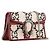 GUCCI - Bolso bandolera Mini Dionysus Gucci en tweed blanco y cuero rojo Roja - vista 2
