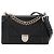 DIOR - Borsa a Spalla Diorama in Pelle Liscia Nera Nero