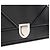 DIOR - Borsa a Spalla Diorama in Pelle Liscia Nera Nero - vista 5