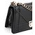 DIOR - Borsa a Spalla Diorama in Pelle Liscia Nera Nero - vista 6