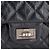 CHANEL - Borsa a Spalla 2.55 Mini Chanel in Pelle Pieghettata Blu Mezzanotte Blu navy - vista 5