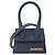 JACQUEMUS - Borsa a spalla Le chiquito Jacquemus in nubuck blu