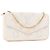 LOUIS VUITTON - Pochette Félicie Louis Vuitton in pelle goffrata bianca e azzurra Bianco - vista 2