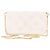 LOUIS VUITTON - Pochette Félicie Louis Vuitton in pelle goffrata bianca e azzurra Bianco - vista 3
