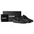 CHANEL - Sneakers CC Chanel in paillettes e pelle nera liscia (Taglia 40) - vista 7