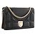 DIOR - Borsa a Spalla Diorama in Pelle Nera Liscia Nero - vista 2