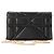 DIOR - Borsa a Spalla Diorama in Pelle Nera Liscia Nero - vista 3