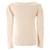 HERMÈS - Hermès Pullover aus ivory Baumwollstrick (Größe 34) Weiß  - Ansicht 2