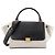 Céline CELINE - Trapeze MM Schultertasche Celine aus grauem Filz und schwarzem Leder