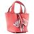 HERMÈS - Borsa a Mano Picotin 18 Hermès in Pelle Clémence Rosa Azalea - vista 2