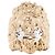 GUCCI - Anello Testa di Leone in metallo dorato e cristallo bianco (T59) D'oro
