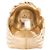 GUCCI - Anello Testa di Leone in metallo dorato e cristallo bianco (T59) D'oro - vista 2