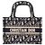 DIOR - Mini Book Tote Tasche aus marineblauem Monogramm-Canvas