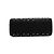 DIOR - Borsa a Spalla Lady Dior Mini in Satin Nero con Strass - vista 4