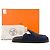 HERMÈS - Mules Go Hermès in suede blu navy (T41) - vista 6