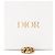 DIOR - Anello 30 Montaigne Dior in maglie di metallo dorato (T52) D'oro - vista 5