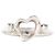 TIFFANY & CO - Open Heart Ring Tiffany & Co aus Silber (T51) Metallisch