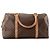 Céline CELINE - Bolso Boston 35 en lona monogramada vintage Castaño - vista 3