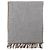 DIOR - Sciarpa Double Face Oblique Dior in Lana e Cashmere Marrone e Grigio - vista 3