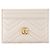 GUCCI - Tarjetero Marmont Gucci de cuero liso gris