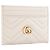 GUCCI - Tarjetero Marmont Gucci de cuero liso gris - vista 2