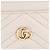 GUCCI - Tarjetero Marmont Gucci de cuero liso gris - vista 5