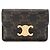 Céline CELINE - Triomphe Kartenhalter Celine aus beschichtetem Monogramm-Canvas Braun