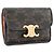 Céline CELINE - Triomphe Kartenhalter Celine aus beschichtetem Monogramm-Canvas Braun - Ansicht 2