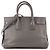 SAINT LAURENT - Sac de Jour Small Saint Laurent in pelle grigia Grigio