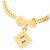 GIVENCHY - Collana a maglie piatte Givenchy in metallo dorato D'oro - vista 3