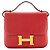 HERMÈS - Borsa a Spalla Constance 18 in Pelle Epsom Rossa Rosso