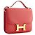HERMÈS - Borsa a Spalla Constance 18 in Pelle Epsom Rossa Rosso - vista 2