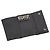 PRADA - Black grained leather key pouch Navy blue - view 7