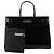 SAINT LAURENT - Borsa Cabas Manhattan GM Saint Laurent in pelle lucida nera Nero - vista 9