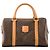 Céline CELINE - Boston Macadam Handtasche aus vintage braunem Monogramm-Canvas