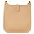 HERMÈS - Borsa a Spalla Evelyne 16 Amazone in Pelle Clemence Polvere Beige - vista 3